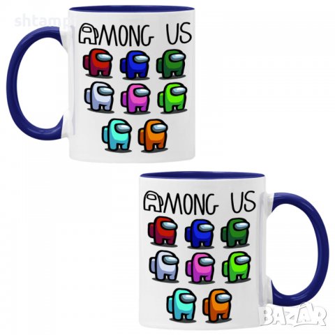 Чаша Among Us 06,Керамична Чаша, Кафе Чай, Игра,Изненада,Подарък,Повод,Празник,Рожден Ден, снимка 3 - Чаши - 38471968