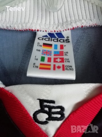 Bayern Munich Adidas 1997-1999 оригинална тениска фланелка Шампионска Лига Байерн Мюнхен ретро , снимка 4 - Тениски - 43915018