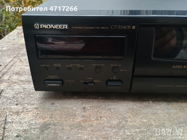 3-head  Pioneer CT-S540S Tape recorder , снимка 6 - Декове - 53473008