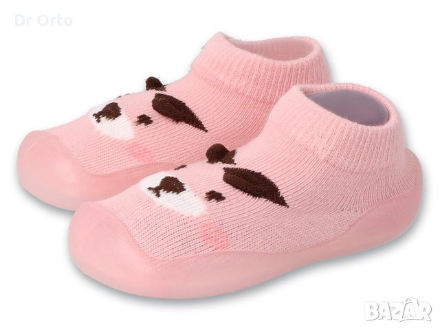 Бебешки боси обувки Befado, Розови, снимка 2 - Бебешки обувки - 43540835