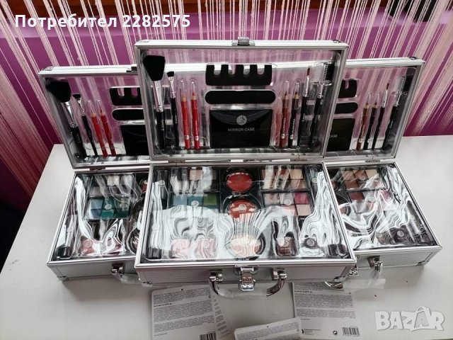 Прозрачни куфарчета с гримове с немско качество , снимка 4 - Коледни подаръци - 33150830