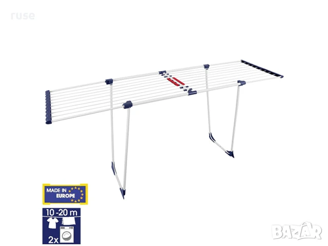НОВ! Разтегателен сушилник Casa Si Easy Flex 10-20 м, снимка 7 - Сушилници - 50594282