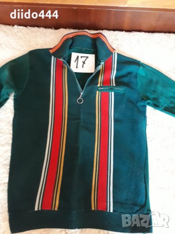 Зелена блуза с дълъг ръкав № 17