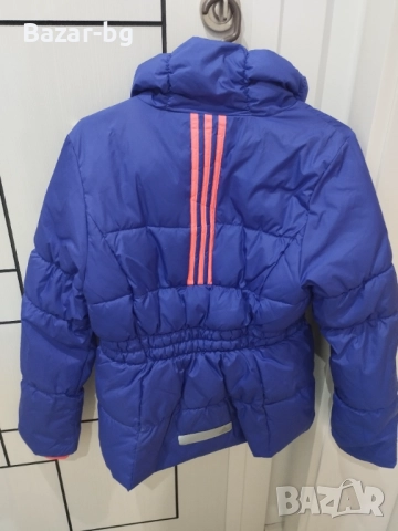 Детско зимно яке Adidas 140-146 за момиче, снимка 2 - Детски якета и елеци - 52595174