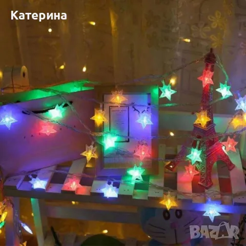 Светещи коледни LED лампички , снимка 6 - Декорация за дома - 47467486