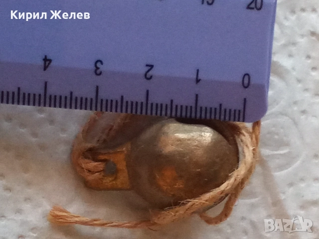 Бронзов старо звънче 52673, снимка 7 - Антикварни и старинни предмети - 52791386