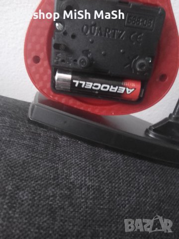 Китара часовник с аларма с батерия Duracell тип АА, снимка 7 - Стенни часовници - 38344157