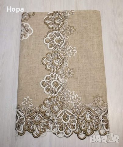 Каре за маса с Брюкселска дантела. Последни 2 броя. , снимка 4 - Покривки за маси - 36151000