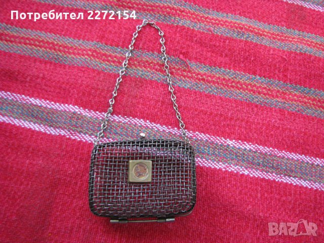 Британска чантичка портмоне, снимка 1 - Антикварни и старинни предмети - 28461463