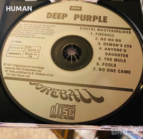 DEEP PURPLE , снимка 3 - CD дискове - 44104446