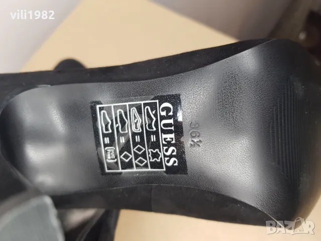 Guess Оригинални Дамски Бални Обувки Swarovski Limited Edition36,5, снимка 6 - Дамски обувки на ток - 10544566