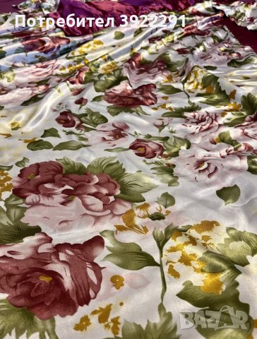 Лукс спален комплект от сатен + подарък, снимка 9 - Спално бельо - 43397329