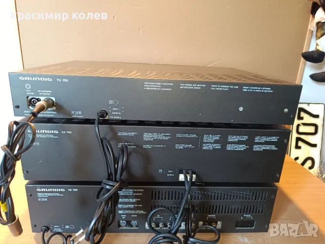 тунер,дек и усилвател "GRUNDIG VE750,CA750,TU750", снимка 11 - Ресийвъри, усилватели, смесителни пултове - 48909025