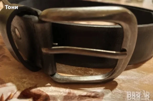 MISCHMASCH BERLIN Нов Мъжки Колан Изцяло от Естествена Кожа 120см., снимка 7 - Колани - 50753921