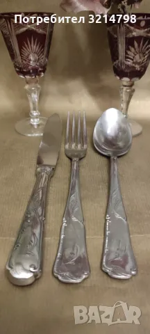 Старинни прибори за хранене , снимка 6 - Прибори за хранене, готвене и сервиране - 48217989