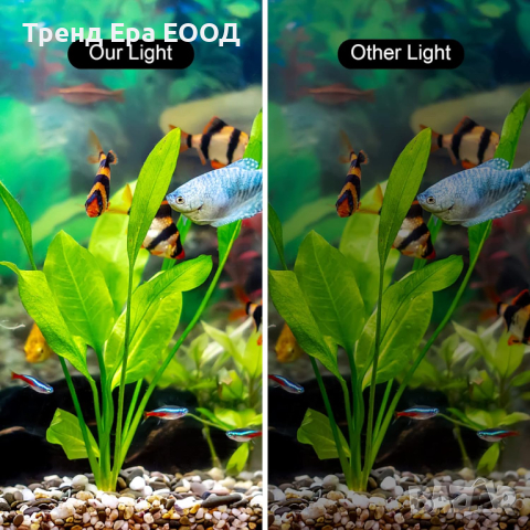 LED лампа за аквариум, снимка 6 - Оборудване за аквариуми - 44891030