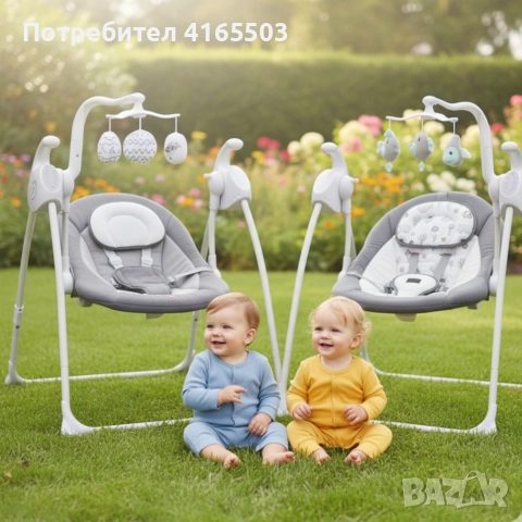 Електрическа люлка за бебе Zizito Hana