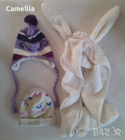 Шапки за момиче 4-6г.