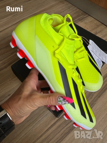 Нови оригинални бутонки adidas X CRAZYFAST LEAGUE 2G/3G AG! 44н