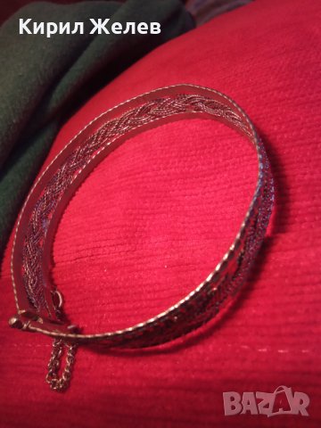 СТАРИНЕН СТИЛ ФИЛИГРАННА ГРИВНА НАКИТ за НОСИЯ МАЙСТОРСКИ ПОСРЕБРЕН 9367, снимка 10 - Гривни - 30331198