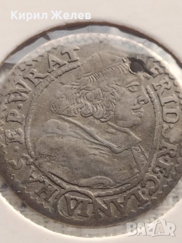 Сребърна монета 6 кройцера 1680г. Епископ Фридрих Силезия 28464, снимка 5 - Нумизматика и бонистика - 43000842