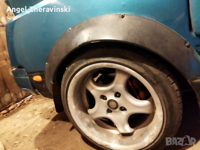 16" Джанти с борд 9j и 7.5j 4х100 Dezent, снимка 4 - Запалки - 52517157