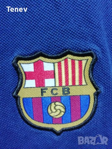 Barcelona Nike Polo оригинална мъжка тениска XL Барселона , снимка 3 - Тениски - 43296485