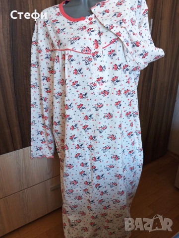 Дамска нощница Крепон номер 54, снимка 4 - Нощници - 51793907