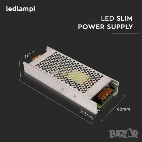 LED Захранване SLIM 360W 12VDC 30A, снимка 4 - Лед осветление - 50618754