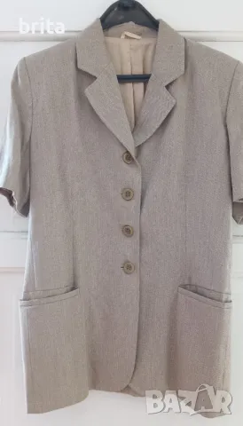 Лятно ленено сако, снимка 10 - Сака - 49234555