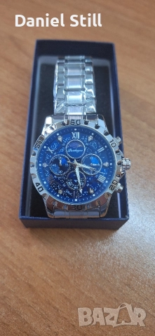 НОВ Модел Poedagar Луксозен кварцов мъжки часовник с хронограф, снимка 4 - Мъжки - 48902320