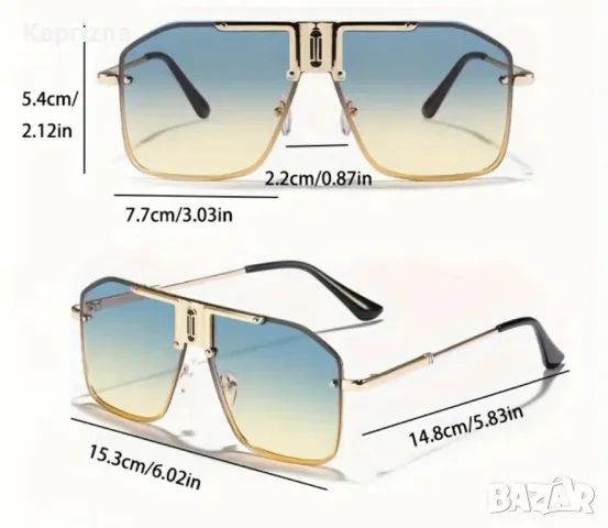 Мъжки слънчеви очила, снимка 4 - Слънчеви и диоптрични очила - 50151666