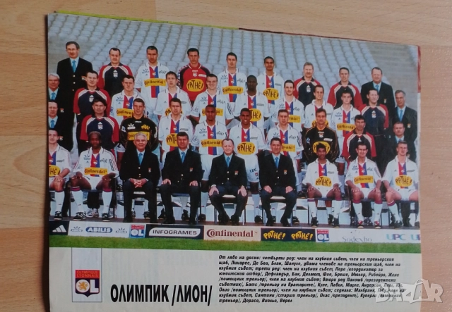 Отбори от Шампионска лига 2000-01, снимка 7 - Колекции - 51461480