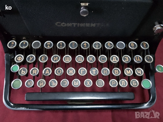 Пишеща машина Continental , снимка 9 - Антикварни и старинни предмети - 52565649