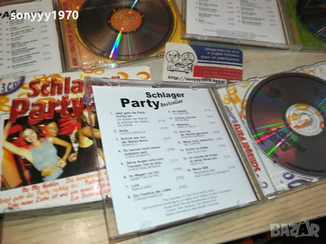 SCHLAGER PARTY CD X3 FROM GERMANY 1412231245, снимка 6 - CD дискове - 43409110
