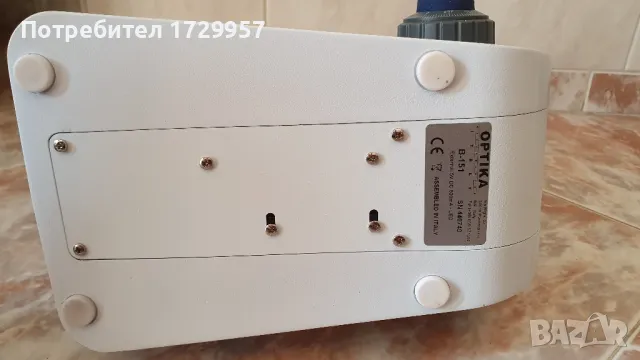 Монокуларен микроскоп B-151 Optika, 400x, снимка 11 - Уреди за диагностика - 47784000