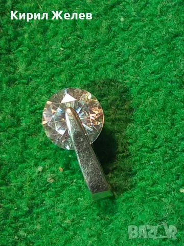 СТИЛЕН СКЪПОЦЕНЕН СРЕБЪРЕН ПЕНДАНТ РОДИРАНО СРЕБРО 925 с ВЪРТЯЩ се ЮВЕЛИРНО ФАСЕТИРАН ЦИРКОН 49359, снимка 12 - Колиета, медальони, синджири - 49600714