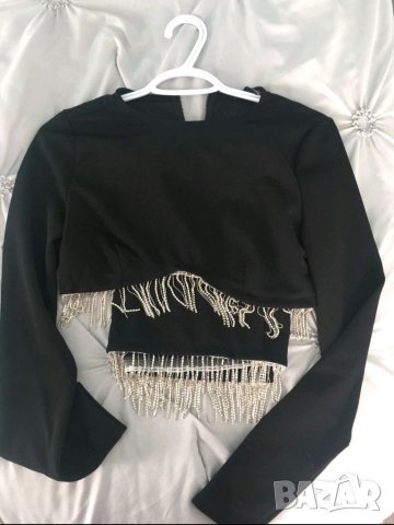 ЛИКВИДАЦИЯ! Рокля с камъни 2 части комплект пола Avin Alessa Cliche, снимка 3 - Комплекти - 28238966