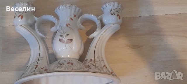 Порцеланов свещик CHODZIEZ POLAND Намаление , снимка 2 - Колекции - 51100626