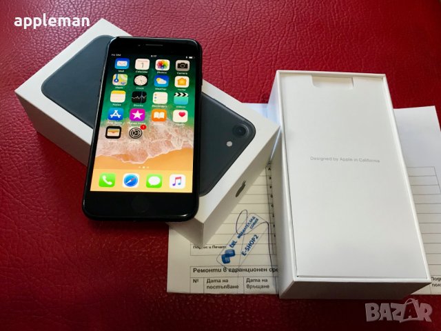 Apple iPhone 7 32Gb black mate  Фабрично отключен, снимка 9 - Apple iPhone - 36688492