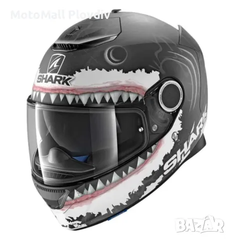Топ цена 659.00лв Каска Shark SPARTAN 1.2 LORENZO каска Шарк, снимка 6 - Аксесоари и консумативи - 49218131