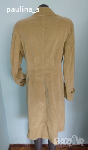 Кадифено манто / палто / тренч "Three hearts❤️❤️❤️" by Marks & Spencer / голям размер , снимка 4 - Палта, манта - 15476206