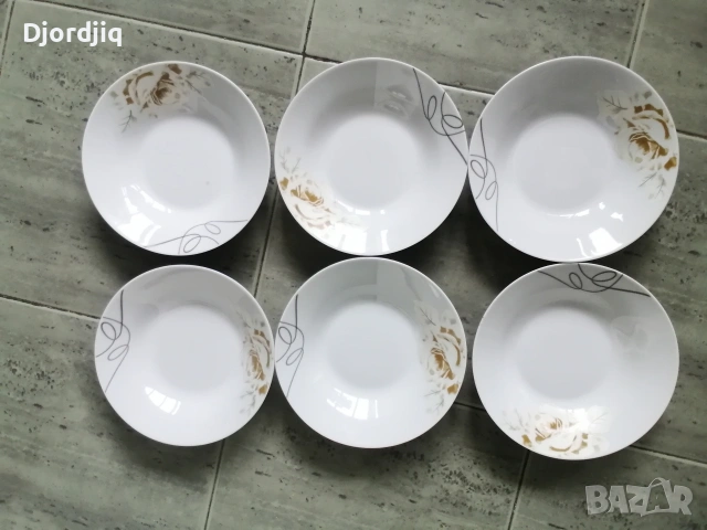 Прибори и чинии, снимка 2 - Чинии - 53196469