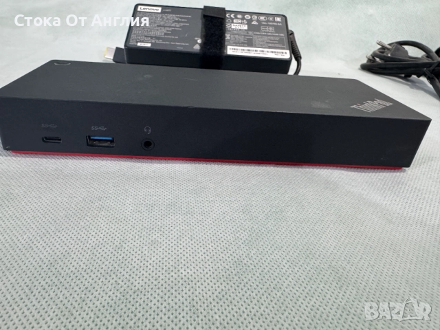 Докинг станция - Lenovo ThinkPad 40AF, снимка 3 - Друга електроника - 52071484