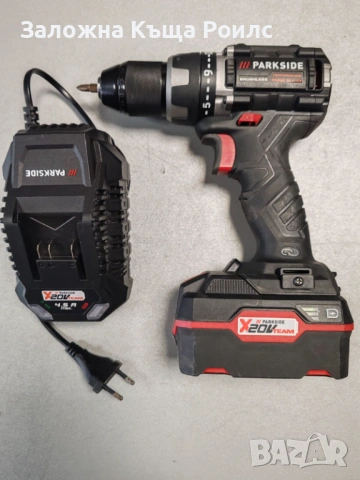 Винтоверт Parkside PABSP 20 Li C4 + зарядно PLG 20 C3 (с дефектна батерия)
