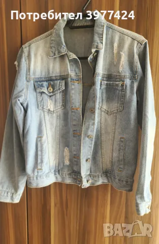 Продавам дънково яке в отлично състояние., снимка 3 - Якета - 49606397