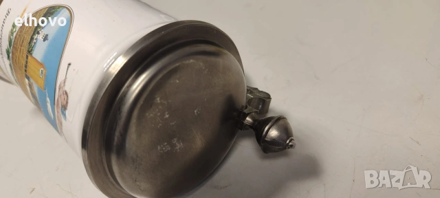 Немска керамична халба#8, снимка 4 - Антикварни и старинни предмети - 53367149