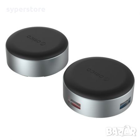 USB Хъб USB Разклонител Orico ANS1 Алуминиев 3-портов USB3.0 хъб
