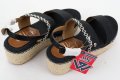 Черни дамски сандали от деним марка Beppi , снимка 5