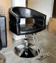 Стол за подстригване с маслен крик за фризьорски салон, измивна колона, снимка 13
